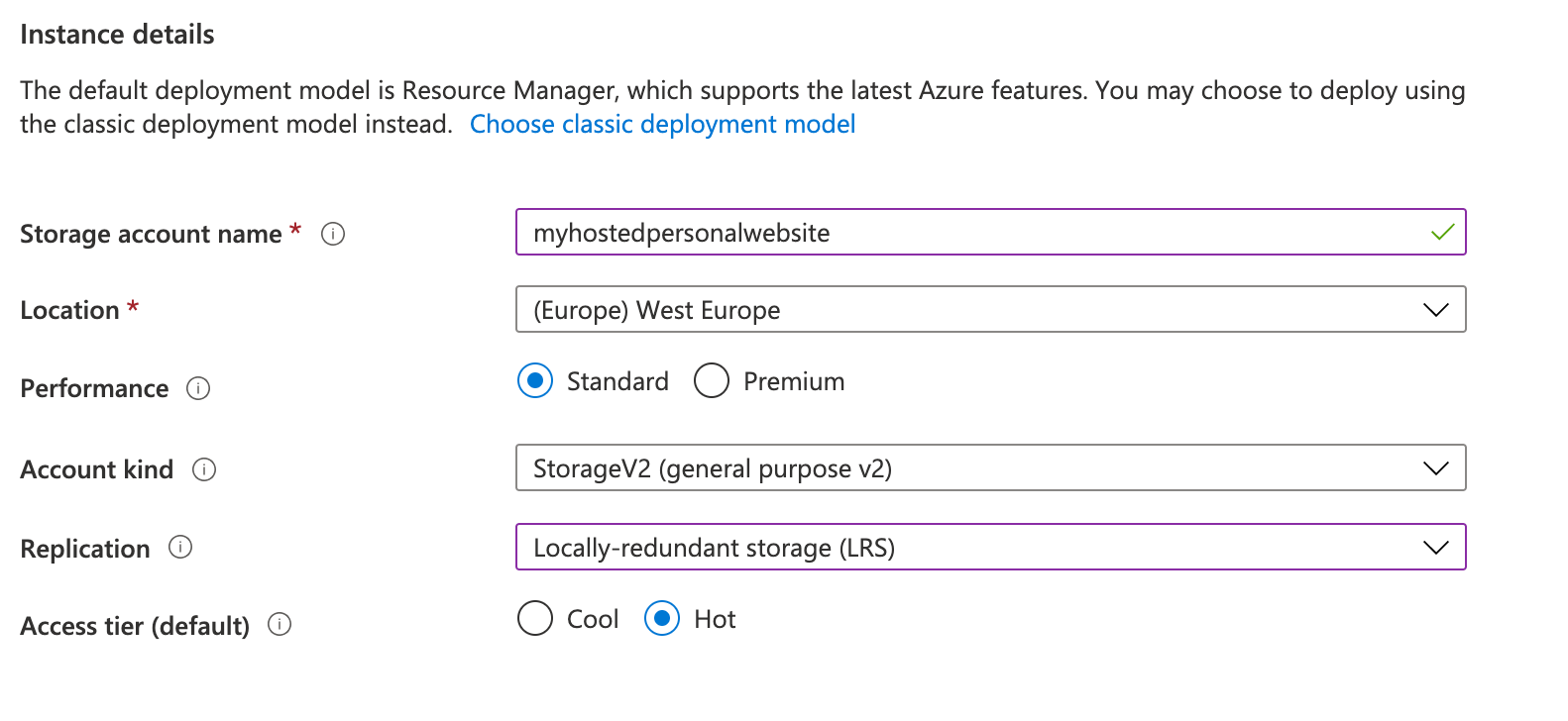 Cheap website hosting Azure Blob Storage + Azure CDN + Custom domain on HTTPS