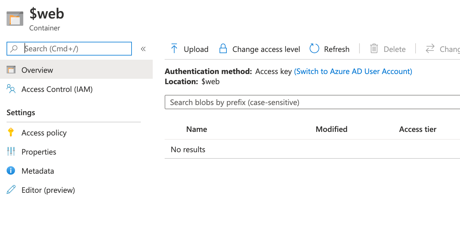 Cheap website hosting Azure Blob Storage + Azure CDN + Custom domain on HTTPS